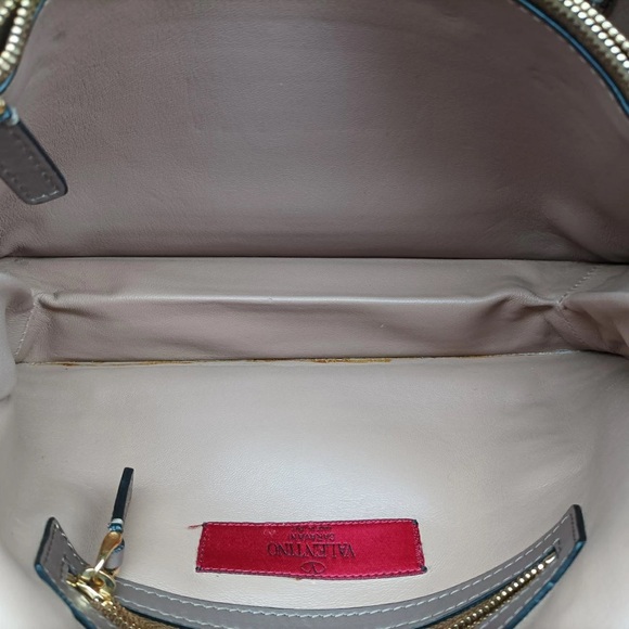 Valentino Rivet colorblock Leather shoulder bag - Picture 6 of 6